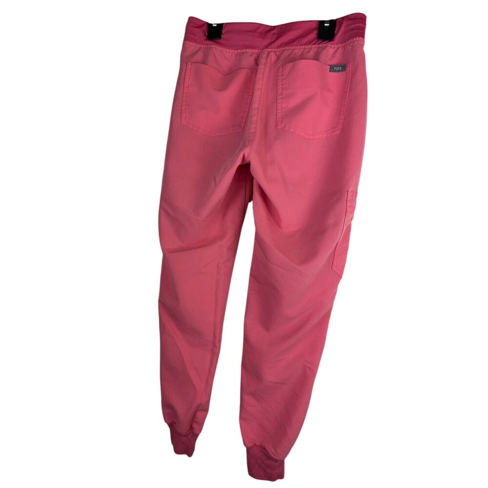 FIGS Catarina One Pocket Top Zamora Jogger Pants Limited Edition Neon Pink XS - Picture 12 of 16
